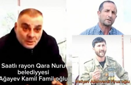 Saatlı rayon Qara Nurlu bələdiyyəsi Ağayev Kamin Famil oğlu Qazimizi təhqir edib...